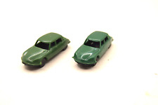I.M.U. 2 Stück Citroen DS 21 Pallas Dunkelgrün Mj. 1969 1:160 N ohne OVP