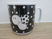 W. Steinbeck Tasse Antonella Schnecke Kaffeetasse Kaffeebecher schwarz weiß TOP