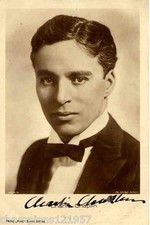 Charlie chaplin autogramm - charlie, ++autogramm++