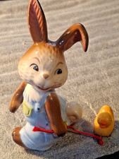 Goebel -Hasenbaby mit Ente an