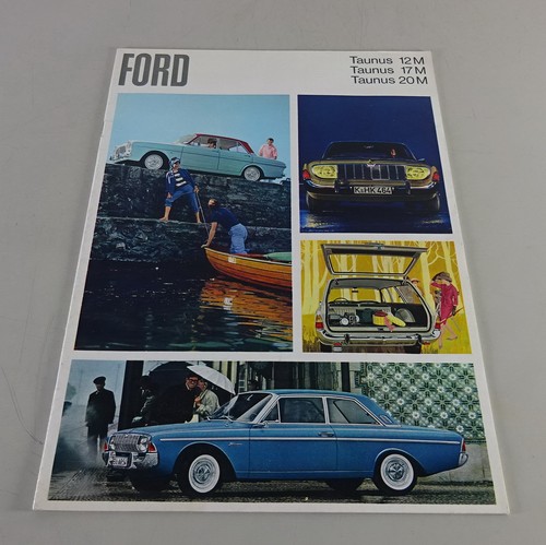 Prospekt broschüre ford - /,
