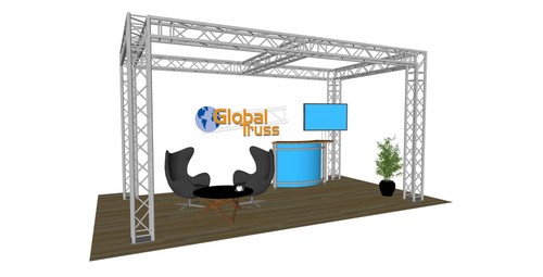 Punkt global truss traversen - global,