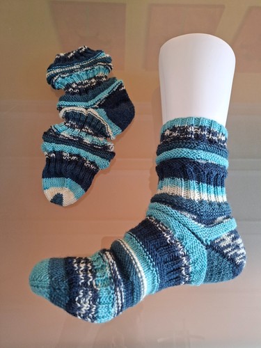 Mojos selbstgestrickte socken - mojos,