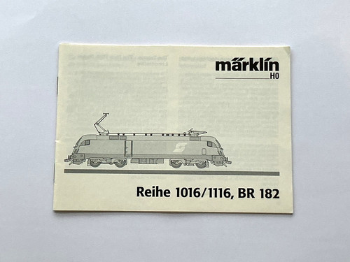 Märklin öbb 1016 1116 - h0, br