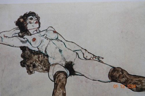 Egon schiele lithographie - egon,