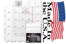 Lot of 20 Pages BCW Vinyl