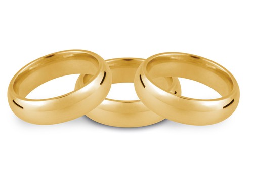 Großer ehering gold - ehering,