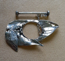 Schalhalter Schalring Blätter