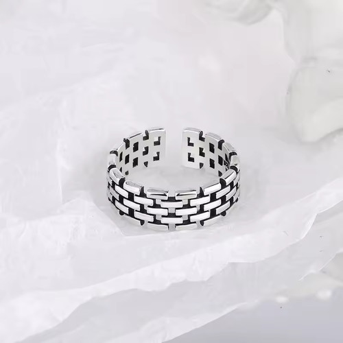 Ring kette offen - offen, 47-52