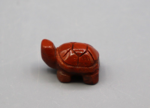 Roter jaspis schildkröte - roter,