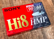 Sony HMP Super Hi8 Digital8 (D8) Camcorder Kassetten Videocassette 90 Min Neu