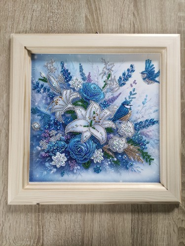 Wandbild diamond painting mit - diamond,