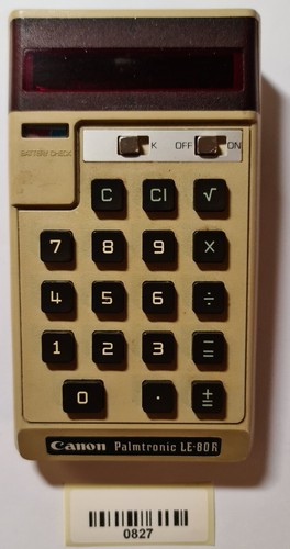 0827 taschenrechner canon - 0827,