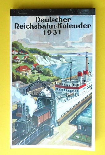 Deutscher reichsbahn kalender - deutscher, reichsbahn-kalender