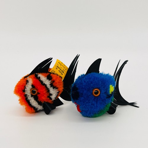 Steiff fisch wolle - 2x,