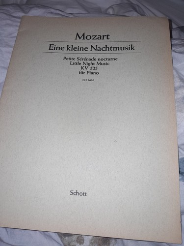 Piano klavier a - piano/klavier:, w.a.mozart