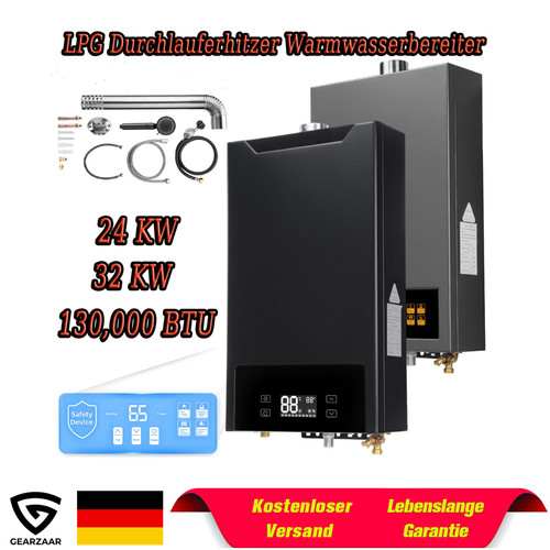 Lpg durchlauferhitzer 24kw - lpg,