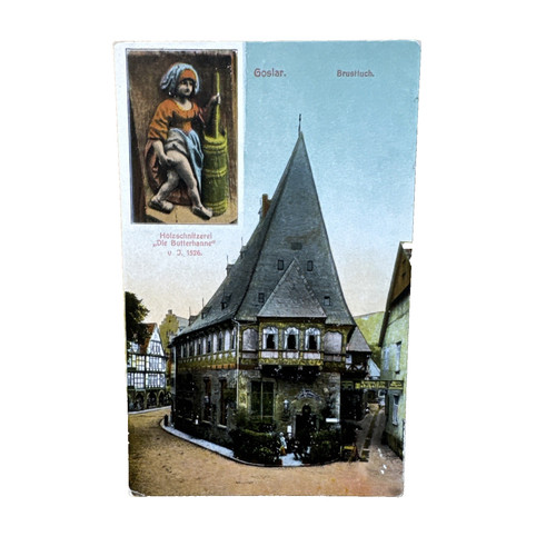 Ansichtskarte postkarte goslar - ansichtskarte,