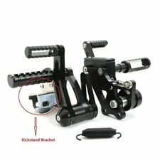 Für Harley Softail 2000-2017 Vorverlegte Fußrastenanlage Seitenständer Halterung