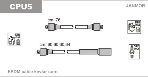 Janmor zündleitungssatz cpu5 - janmor,