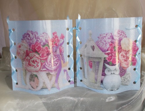 Deko windlichter blumen - 2,