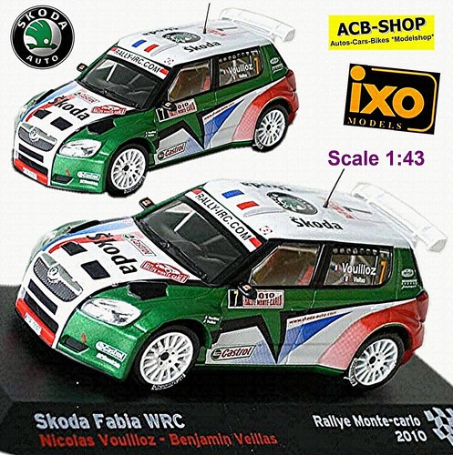 Skoda fabia wrc castrol rallye - skoda,
