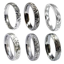 5mm vintage hand - vintage, graviert