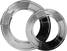 Edelstahlschornstein Schornstein Wetterkragen Regenkragen Rosette Wandrosette