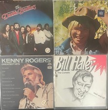 4x Schallplatten LP Sammlung