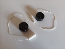 2 Einbau-Zugschalter rund DDR