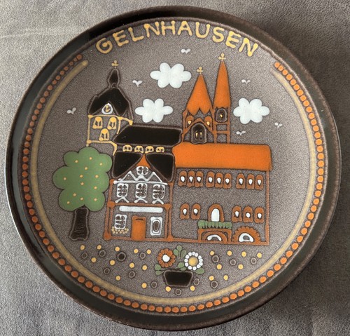 Großer vintage wandteller - großer,