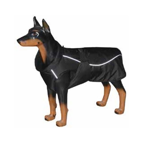 Hundemantel tiger schwarz - hundemantel,
