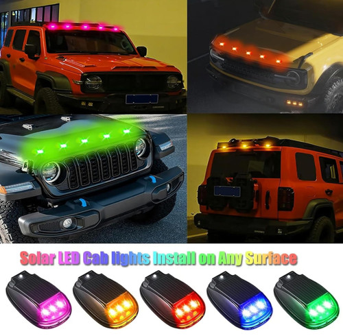Solar auto dach - auto, rgb