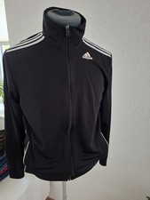 Adidas Sportjacke Gr. 38 Damen Schwarz Kapuze Laufjacke Jogge ansehen 