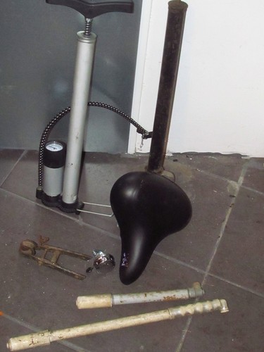 Konvolut fahrradteile sattel - konvolut,