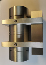 Brumberg 3173 up and down 2 x GU10 Wandleuchte Lampe Edelstahl Wandleuchte IP54