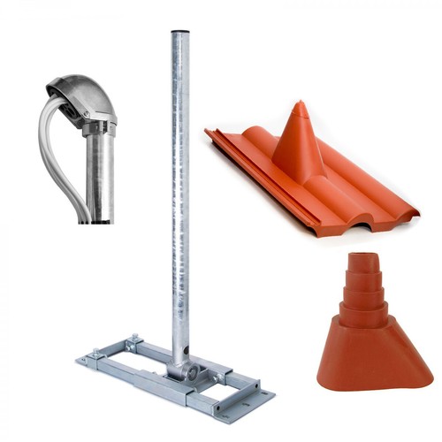 Dachsparrenhalter 90cm sat - 90cm,