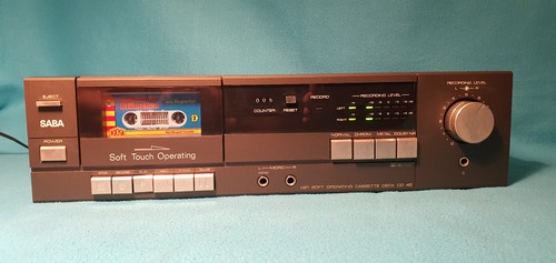 Saba cd45 kassettendeck - saba,
