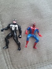 Action Figur - SPIDER-MAN- WEB OF STEEL - SPIDER-MAN VS VENOM- TOY BIZ - 1994