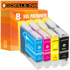 8 Patronen XXL für Brother