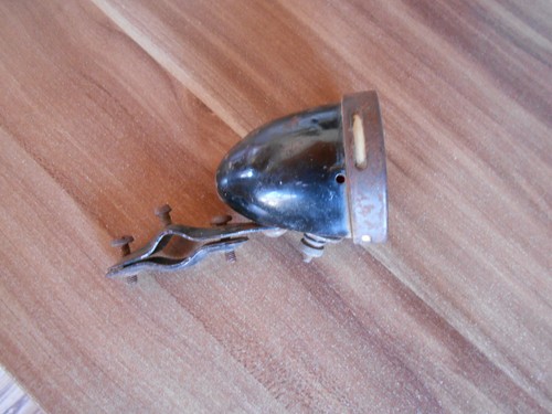 Alte fahrradlampe oldtimer - alte,