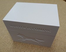 Winter is Coming Kartenbox für House Stark - A Song of Ice and Fire 