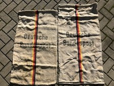 2 Postsäcke Deutsche Bundespost   Leinensack / Jute / Sack