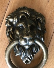 Messing Vintage Löwenkopf