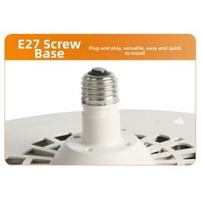 Elektro heizgebläse licht - licht, e27