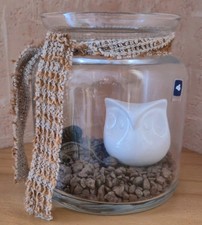 Leonardo Deko Glas mit Eule