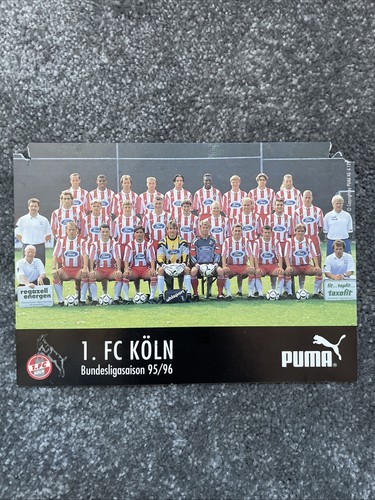 Köln autogrammkarte - fc,