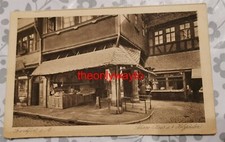 Frankfurt a M, Schirne, Haus a 4 Holzsaulen, Deutschland, Kunstanstalt AK