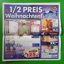 alte Werbung, Werbebroschüre Dänisches Bettenlager 2009 - 12 Seiten - Sammler