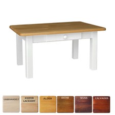 Couchtisch kaffee kiefer - kaffee,